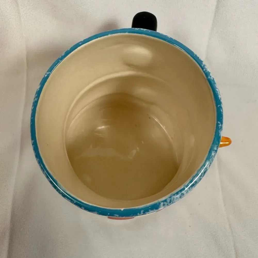 Hallmark Percy Jumbo Coffee Cup Mug Mitford Snowman with Pot on Head Jan Karon